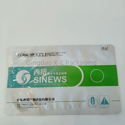 कस्टम प्रिंटिंग थ्री साइड सील बैग रीसेलेबल पॉच एल्यूमीनियम पन्नी Mylar For Medicine