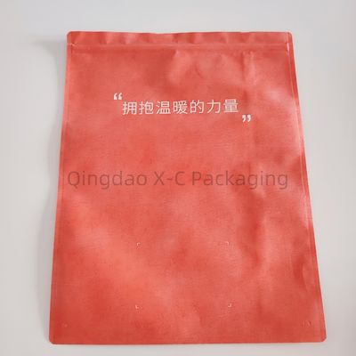 OEM पुनः प्रयोज्य गैर बुना हुआ शॉपिंग बैग ज़िप लॉक सीलिंग फोल्डेबल
