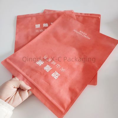 पर्यावरण के प्रति जागरूक पुनः प्रयोज्य गैर बुना हुआ ज़िप लॉक कंपाउड बैग डी कट शॉपिंग बैग